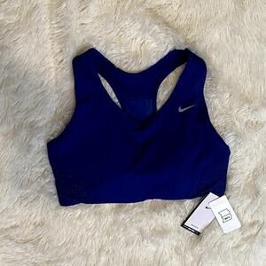 Nike Pro Dri-Fit Swoosh Sparkle Sports Bra - Size XL (NWT)